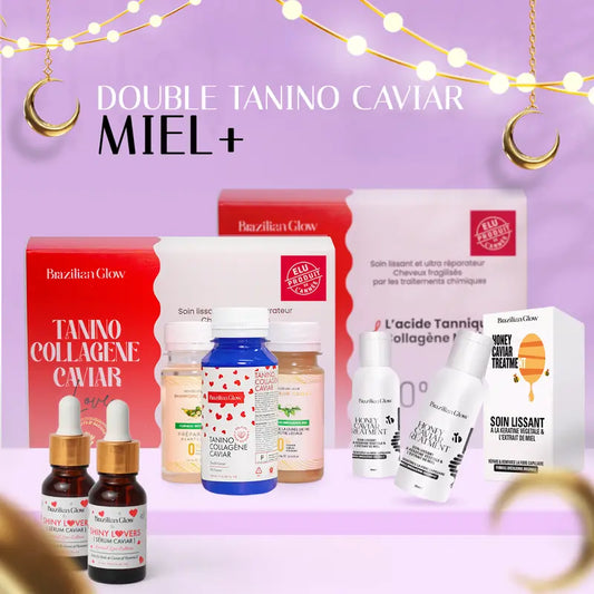 Double Tanino Collagéne Caviar Miel +