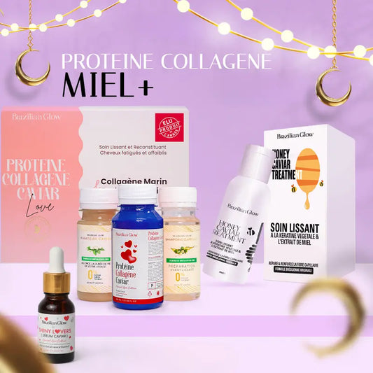 Pack Protéine Collagéne Miel +